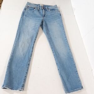 J Crew Slim Boyfriend Jeans in Tea Time Wash